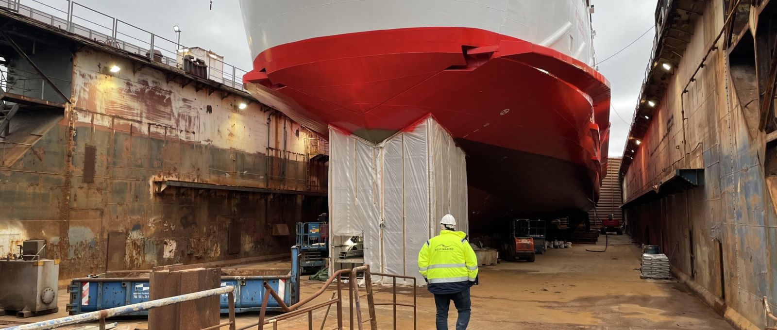 West-Marine Syltfærgen Esbjerg Shipyard