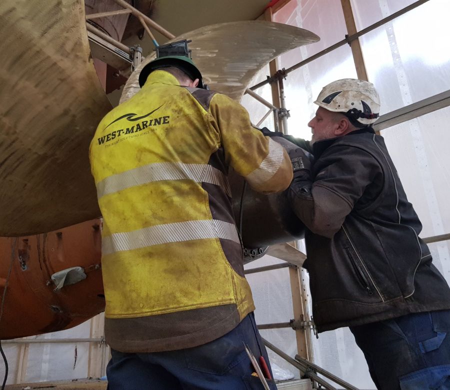 West-Marine Syltfærgen Esbjerg Shipyard