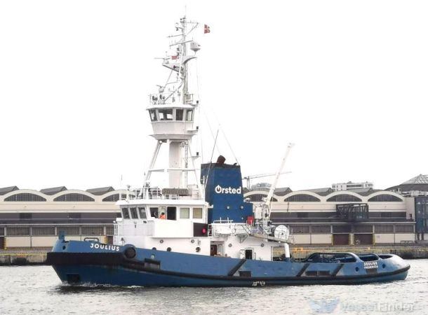 Overhaling af Slæbebåden Joulius