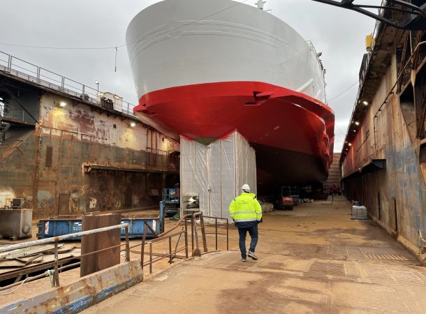 West-Marine Syltfærgen Esbjerg Shipyard