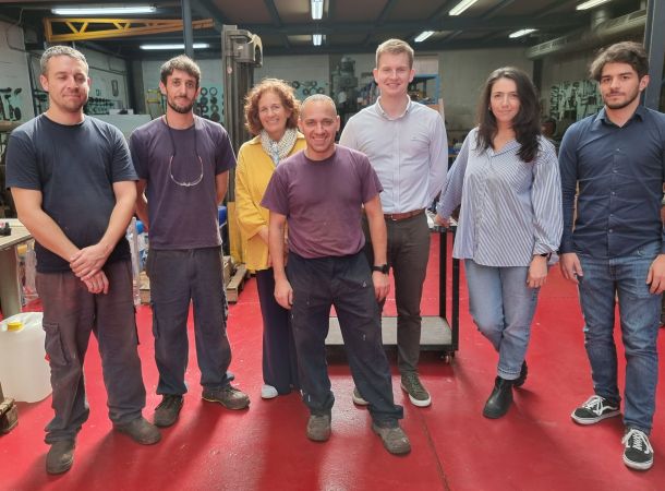 Frederik Vester Pedersen besøg i Spanien