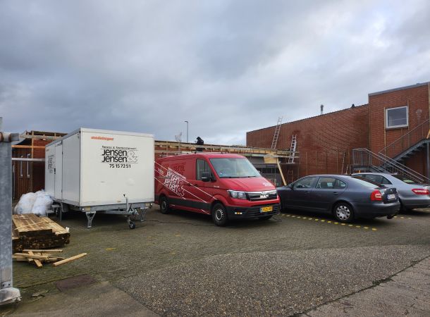 Ny facade West-Marine Jensen & Jensen