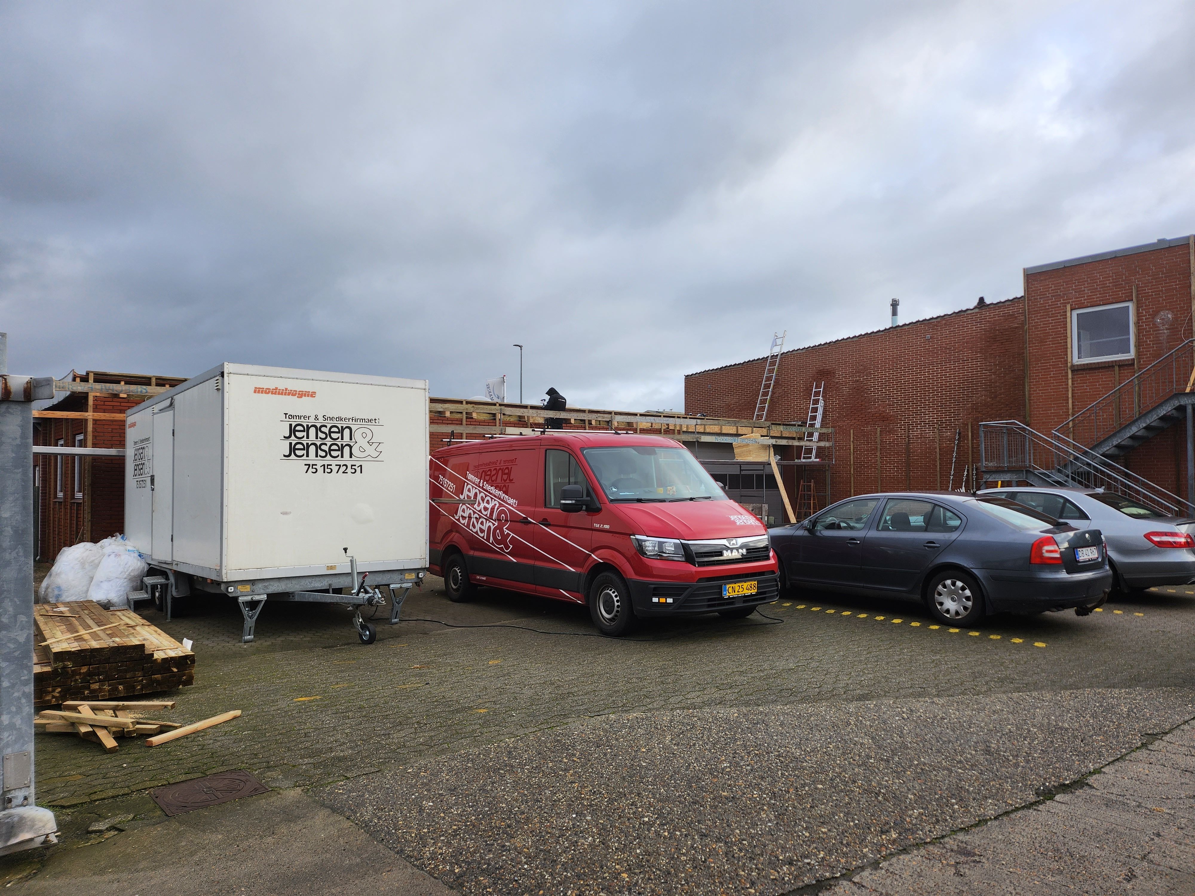 Ny facade West-Marine Jensen & Jensen