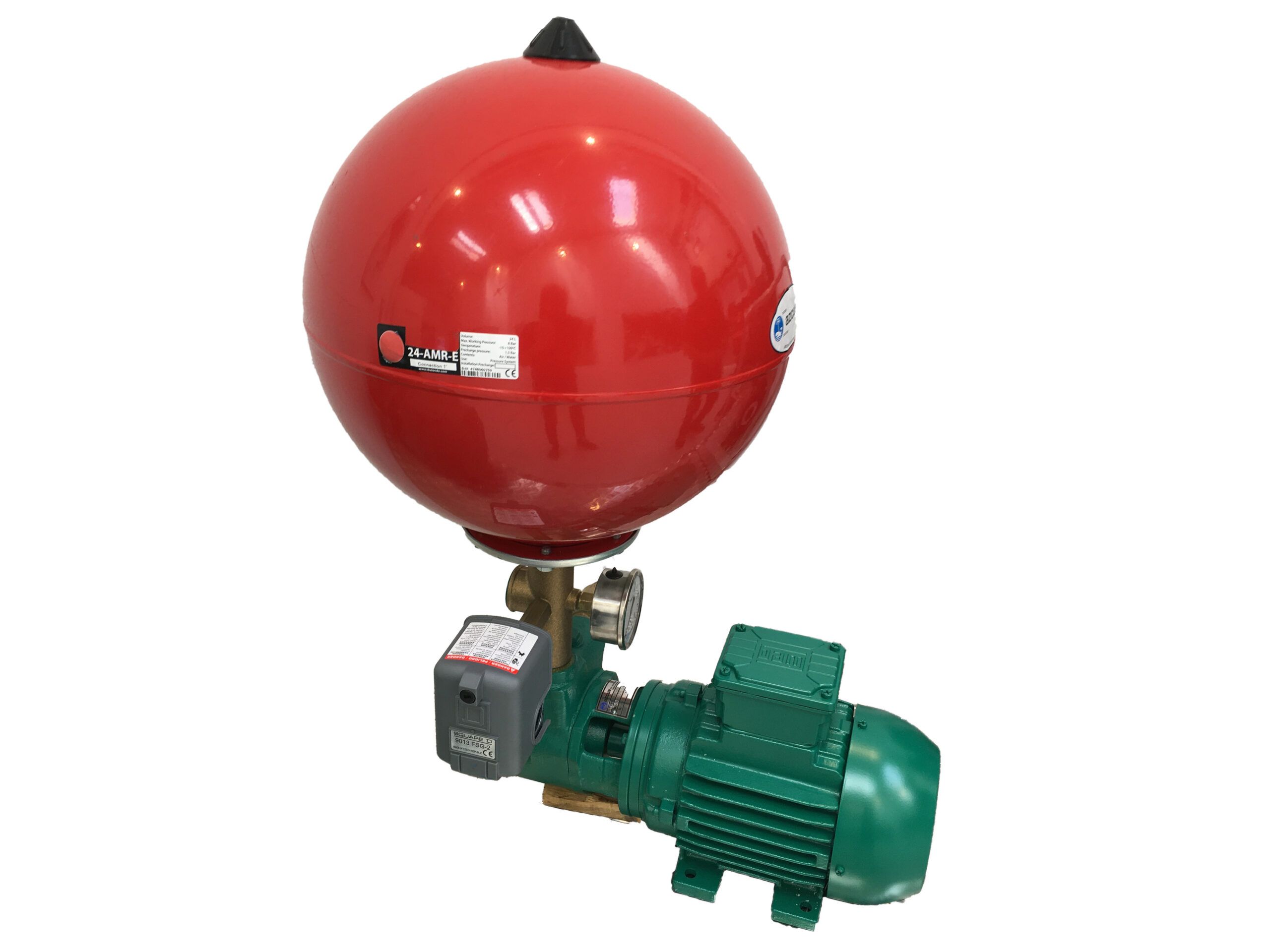 Hydrophore pump separates air and liquids Recognized