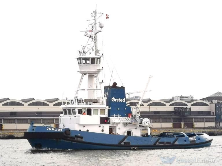 Overhaling af Slæbebåden Joulius