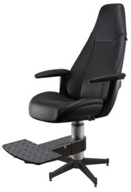 Styrehusstol serie 1100 med fodstøtte