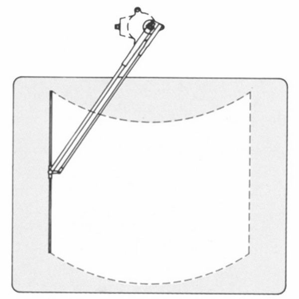 Sådan fungerer en vinduesvisker Pantograph
