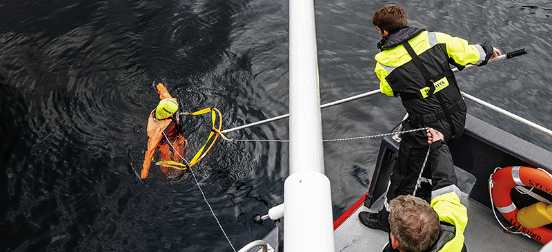 Rescue Sling operated by one man