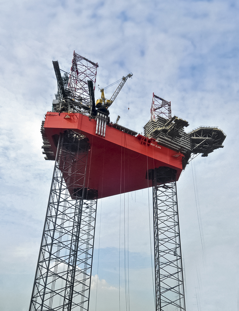 West Rigel Rig Drilling rig in Norway - West-Marine